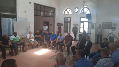 يافا: لجنة الطوارئ تستقبل رؤساء السلطات المحلية العربية في المثلث 